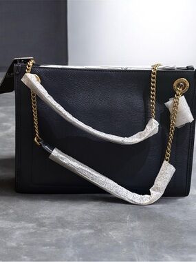 Ralph lauren Bradley Small Pebbled Leather Tote Bag